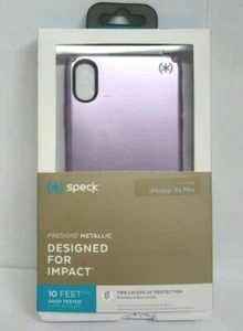 Speck Presidio Metallic Case for Apple iPhone XS Max 6.5" - TARO PURPLE - Picture 1 of 2
