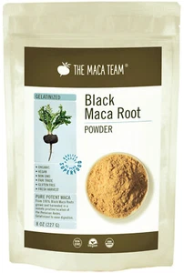 Organic Gelatinized Black Maca Root Powder - Fresh Harvest From Peru - Picture 1 of 7