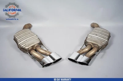 08-10 Juego de puntas silenciadores de escape Mercedes W221 S65 CL65 AMG fabricante de equipos originales Foto 1 de 4