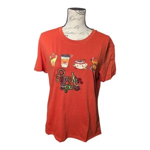 Damen Pumpkin Spice Shirt Größe M - Bild 1 von 9