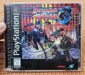 Battle Arena Toshinden 3 (Sony PlayStation 1 PS1, 1997) CIB Excelente Disco - Imagen 1 de 7