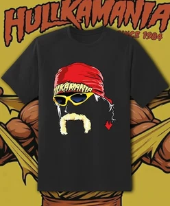 Hulk Hogan Face, Hulkamania Shirt - Erwachsene & Jugendliche Größen bis 6XL schneller Versand!! - Bild 1 von 3