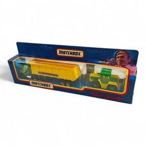 Matchbox Team Convoy TC-17 Eurobran Farm Set Vintage 1990 NEW Unpunched - Picture 1 of 7