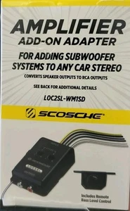 Amplificador de audio estéreo de 2 canales Scosche LOC2SL-WM1SD adaptador adicional - Imagen 1 de 7
