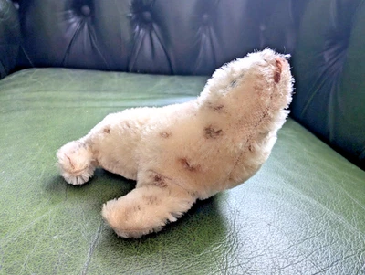 Steiff Seehund Robbe Robby Vintage 50er Steifftier Plüschtier 60er G12 - Bild 1 von 4