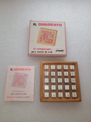Il Quadrato Rompicapo Simpaty Giochi Anni 80 LEGGI DESCRIZIONE - Immagine 1 di 4