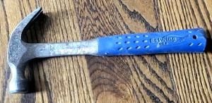 ESTWING KRALLENHAMMER GLATTE STIRNFLÄCHE & SCHOCKREDUZIERUNG GRIFF - USA Vintage RAR - Bild 1 von 2