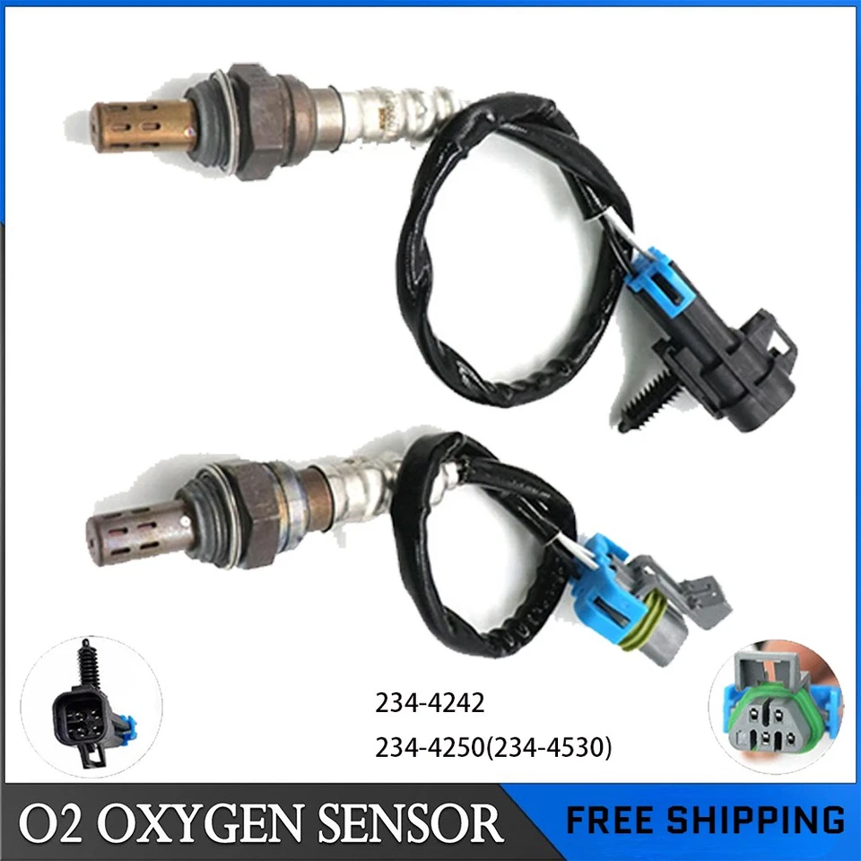 2X Sensor de oxígeno para Chevrolet 2012-2015 Captiva Sport 2011-2014 Equinox 2,4 L L4 Foto 1 de 4