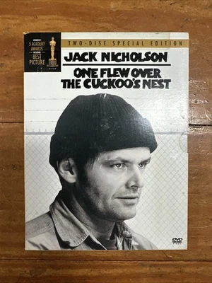 One Flew Over the Cuckoos Nest (DVD, 2002, 2-Disc Set Special Ed) Cult Classic - Image 1 of 4