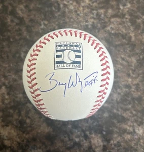 Billy Wagner Signed Autographed Hall of Fame Logo Baseball “HOF 25” Insc PSA/DNA - Picture 1 of 3