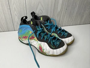 Nike Air Foamposite One PRM Weatherman White Blue 575420-100 Men's Size 13 - Picture 1 of 17