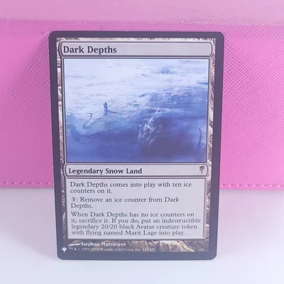 MTG LP Dark Depths Coldsnap Land Regular Magic The Gathering - Image 1 of 4