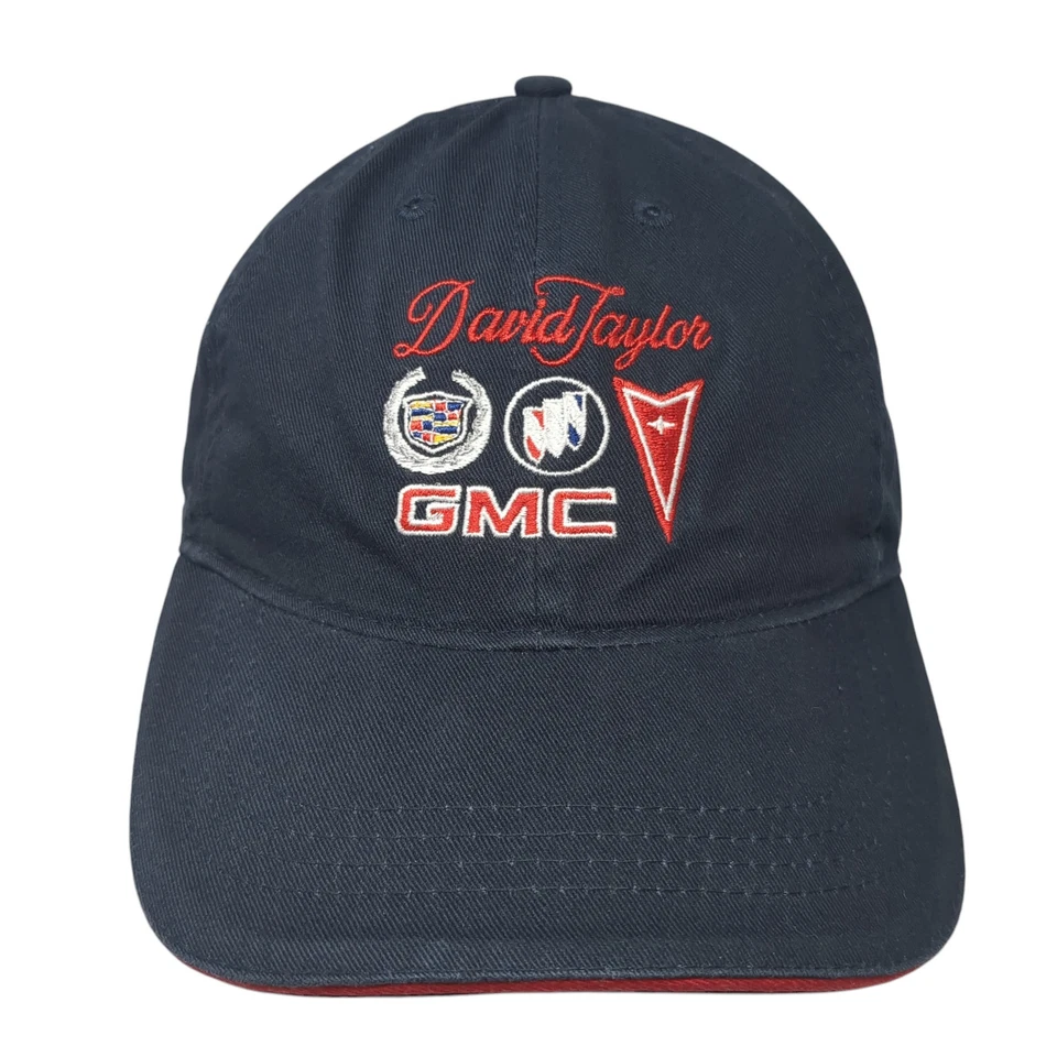 Sombrero David Taylor GMC Slideback Azul Talla Única Ajustable Bordado Foto 1 de 4