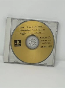 Eggs of Steel Charlies Egcellent PlayStation ATLUS Prototyp Disc einzigartig - Bild 1 von 3