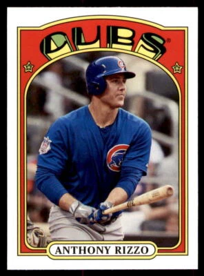 2013 Topps 72 Topps Minis Anthony Rizzo  #TM-12 Chicago Cubs - Image 1 of 2