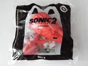 MCDONALDS HAPPY MEAL TOY #5 SONIC 2 THE HEDGEHOG KNUCKLES 2022 SIGILLATO IN FABBRICA - Foto 1 di 6