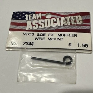 Team Associated 2344 Side Exhaust Muffler Mount Wire Mount: NTC3 NIP USA Ship - Picture 1 of 1