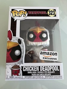 Funko Pop! Marvel Chicken Deadpool #323 exclusivo de Amazon - Imagen 1 de 6
