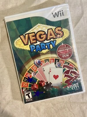 Vegas Party for Nintendo Wii, Brand New, Factory Sealed - Image 1 of 4