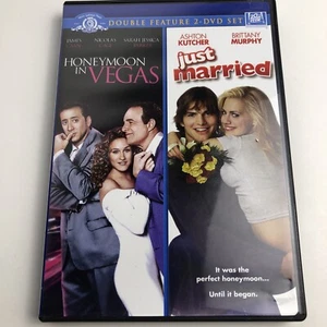 HONEYMOON IN VEGAS/ JUST MARRIED- (DVD, 2009) - Ashton Kutcher, Brittany Murphy - Picture 1 of 2