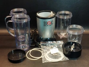 Base Motor Batidora Magic Bullet Modelo MB1001, 1 Hoja, 4 Tazas, 1 Tapa Probada - Imagen 1 de 8