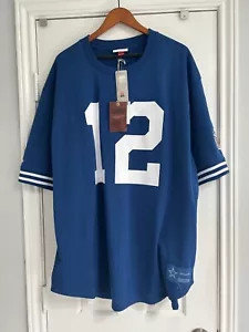 Mitchell & Ness Dallas Cowboys Jersey Adult Size 2XL LT 52 Blue - Picture 1 of 2