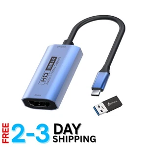 Versatile Video Capture Card - HDMI to USB C for Gaming and Streaming Needs - Afbeelding 1 van 12