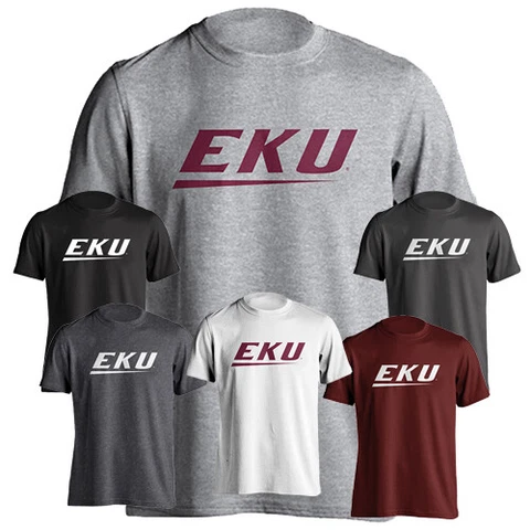 Eastern Kentucky University EKU Colonels Athletic Mark Short Sleeve T-Shirt Tee Cover