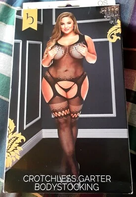 BODYSTOCK LIGUERO NEGRO SEDUCTOR Foto 1 de 4