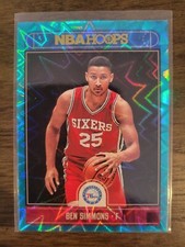 2017-18 NBA Hoops Teal Explosion Ben Simmons Philadelphia 76ers #2