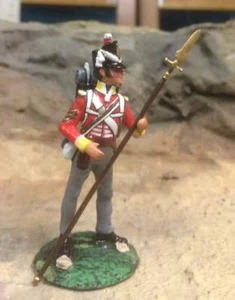 ANI MIN. NAPOLEONIC WARS, BR. INF PIKEMAN #3 60MM BEMALTE METALLFIGUR - Bild 1 von 7