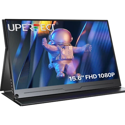 Tragbarer Monitor 15,6 Zoll HDR Bluelight Augenschutz 1080P USB-C/HDMI Portable - Bild 1 von 4