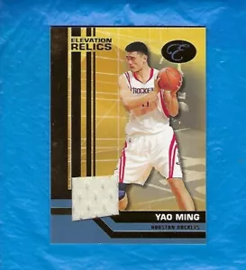 YAO MING 2007-08 BOWMAN ELEVATION RELICS GAME USED JERSEY #26/79 ROCKETS HOF ! - Picture 1 of 2