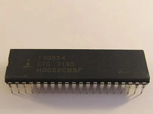 3 Stück/pcs CDP68HC05C4E (marking:130554) DIP40 INTERSIL 8Bit Microcontroller - Picture 1 of 2