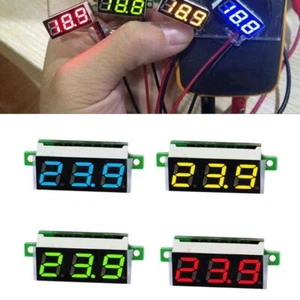 Mini Voltímetro Digital LCD Medidor de Voltaje Panel Voltios y Monitor Probador U5T4 - Imagen 1 de 20