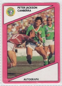 🔥 1988 Scanlens PETER JACKSON ( CANBERRA RAIDERS )  17 of 144 🔥#1 - Picture 1 of 1