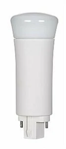 9 Watt LED PL 2-Pin 120 Degree Beam Angle Type A Ballast Dependent - SATCO-S9862 - Picture 1 of 1