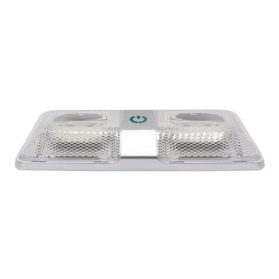 1 Set LED Car Ceiling Double Dome Light RV Interior Lighting Fit For Truck SUV — 第 1/4 张图片
