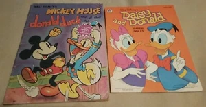 Mickey Mouse Donald Duck alle ihre Freunde Daisy Donald Papierpuppe Whitman Buch Posten - Bild 1 von 8