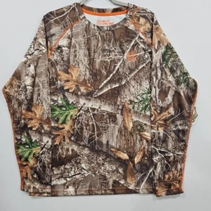 Master Sportsman Realtree Edge Camo Long Sleeve Quick Dry Mesh Mens Large Shirt - Picture 1 of 14