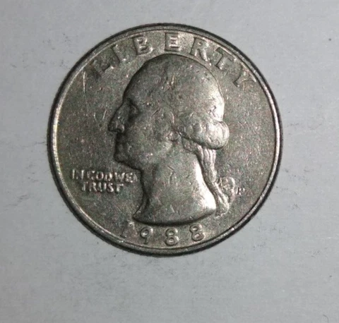 YOU PICK ANY 5 FOR $5 + FREE SHIPPING - 1988 - P Mint - Washington Quarter Cover