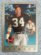1991 Fleer Pro Vision Bo Jackson #6-Oakland Raiders
