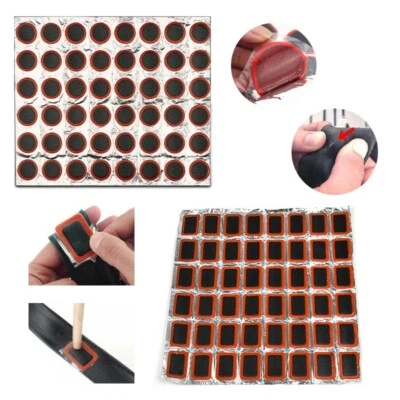96Pcs Tyre Inner Tube Puncture Repair Patches Self-Adhesive Bicycle Rubber Patch - Image 1 of 4