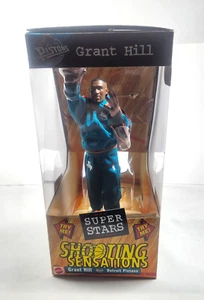 1999 Grant Hill NBA Super Stars Shooting Sensations Figur Mattel Neu im Karton Kolben - Bild 1 von 9