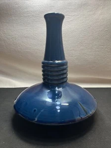 Antique AWAJI JAPAN Pottery VASE 9.5” Extremely Rare Form! Possibly OOAK Deco - Picture 1 of 9
