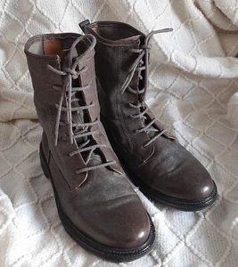 Shabbies Amsterdam Stiefel / Boots / dunkelbraun / 40 EU / Leder Stiefel - Bild 1 von 21