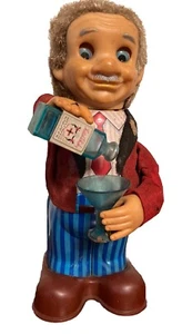 Vintage Blushing Willy Japan Tin Bartender Martini Drink Maker: NOT OPERABLE - Picture 1 of 12