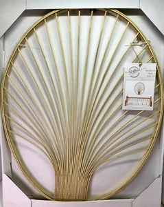 Sheffield Home Decorazione da Parete in Bambù Decorazione Boho Moderna 26,25 in x 20,75 in NUOVO - Foto 1 di 8