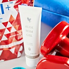 *New Forever Living Aloe Vera MSM Gel -Great for Joints & Muscles F&F UK*
