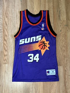 Vintage Charles Barkley Phoenix Suns #34 Jersey Champion Size 36 - Picture 1 of 5